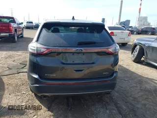 2015 Ford Edge SEL with VIN 2FMTK3J80FBB65384, listed as a IAAI auction lot 41827595 with 120,727 mi miles. Bid and sale history available at carsss.com. Image 16.