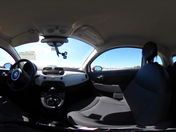 2015 FIAT 500 Pop with VIN 3C3CFFAR5FT663043, listed as a IAAI auction lot 42037387 with 65,266 mi miles. Bid and sale history available at carsss.com. Image 18.