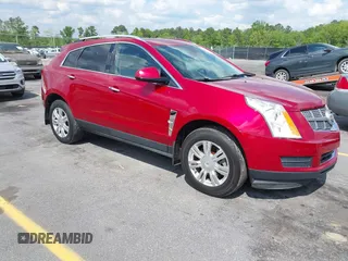 2011 Cadillac SRX Luxury Collection with VIN 3GYFNAEY1BS550216, listed as a IAAI auction lot 42019504 with 148,296 mi miles. Bid and sale history available at carsss.com. Image 1.