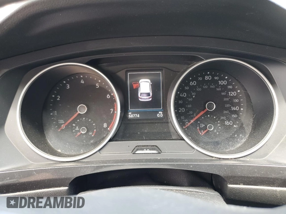 2021 Volkswagen Tiguan SE with VIN 3VV3B7AX5MM158656, listed as a Copart auction lot 61593815 with 68,774 mi miles and Salvage title. Bid and sale history available at DreamBid. Image 9.