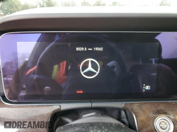 2023 Mercedes-Benz E 53 AMG with VIN W1KZF6BB8PB166939, listed as a Copart auction lot 87003684 with 19,062 mi miles and Salvage Title. Bid and sale history available at DreamBid. Image 9.