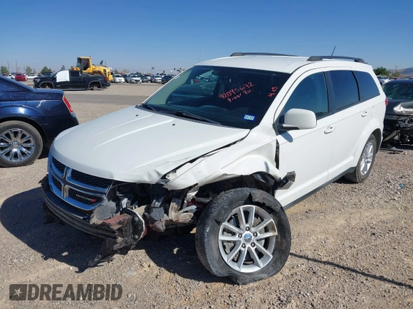2017 Dodge Journey SXT with VIN 3C4PDCBG4HT514608, listed as a IAAI auction lot 42045672 with 116,086 mi miles and . Bid and sale history available at carsss.com. Image 2.