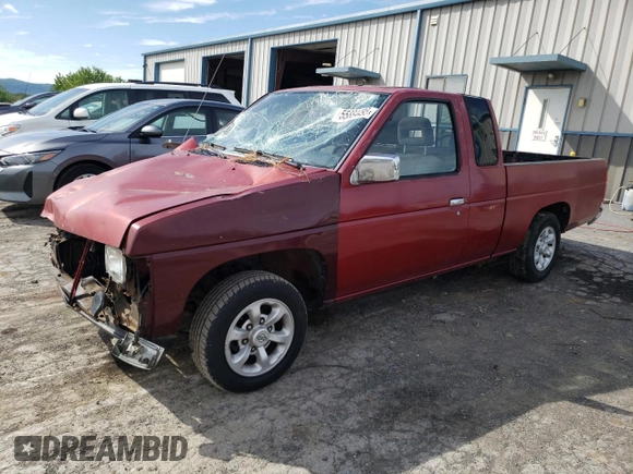 1996 Nissan Frontier XE with VIN 1N6SD16S8TC335129, listed as a Copart auction lot 55884495 with 313,757 mi miles and Salvage title. Bid and sale history available at DreamBid. Image 1.