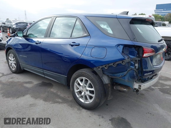 2023 Chevrolet Equinox LS with VIN 3GNAXHEG9PL170527, listed as a IAAI auction lot 42518147 with 35,716 mi miles and . Bid and sale history available at DreamBid. Image 3.