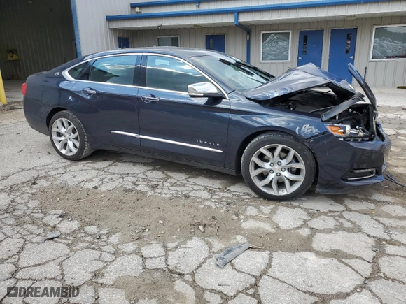 2014 Chevrolet Impala LTZ with VIN 2G1155S35E9155658, listed as a Copart auction lot 46999345 with 0 mi miles and Salvage Title. Bid and sale history available at carsss.com. Image 4.