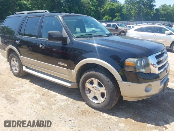 2007 Ford Expedition Eddie Bauer with VIN 1FMFU17567LA72749, listed as a IAAI auction lot 42207632 with 174,226 mi miles and . Bid and sale history available at DreamBid. Image 1.