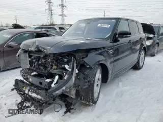 2020 Land Rover Range Rover Sport HSE with VIN SALWR2SU1LA740479, listed as a Copart auction lot 45205935 with 47,289 mi miles and Salvage Title. Bid and sale history available at carsss.com. Image 1.