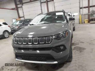 2022 Jeep Compass High Altitude with VIN 3C4NJDCBXNT101483, listed as a IAAI auction lot 41573157 with 18,473 mi miles and . Bid and sale history available at DreamBid. Image 12.