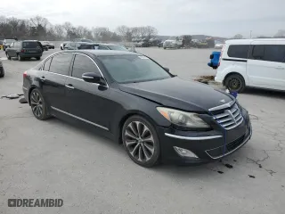 2013 Hyundai Genesis 5.0L R-Spec with VIN KMHGC4DHXDU246092, listed as a Copart auction lot 45556245 with 139,951 mi miles and Salvage Title. Bid and sale history available at carsss.com. Image 4.