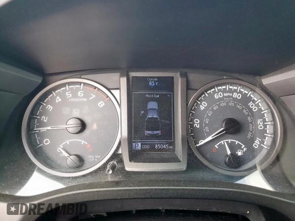 2017 Toyota Tacoma SR5 with VIN 3TMAZ5CN9HM047177, listed as a Copart auction lot 53431405 with 85,045 mi miles and Salvage Title. Bid and sale history available at DreamBid. Image 9.