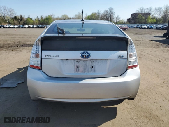 2010 Toyota Prius II with VIN JTDKN3DU1A0068267, listed as a Copart auction lot 54684285 with 161,676 mi miles and Salvage Title. Bid and sale history available at DreamBid. Image 6.