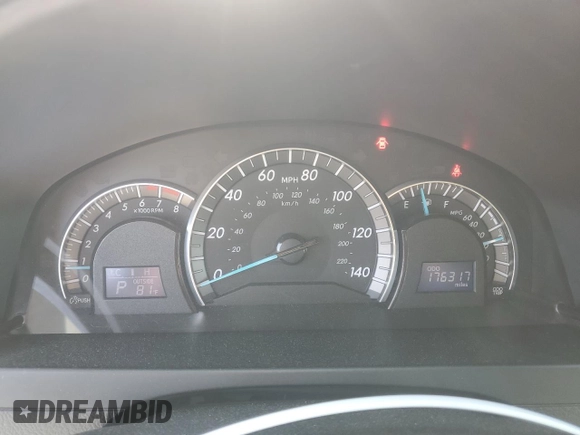 2012 Toyota Camry L with VIN 4T1BF1FK2CU557636, listed as a Copart auction lot 53494515 with 176,317 mi miles and Salvage Title. Bid and sale history available at DreamBid. Image 9.