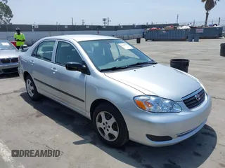 2007 Toyota Corolla CE with VIN JTDBR32E570108648, listed as a IAAI auction lot 42509739 with 61,309 mi miles and . Bid and sale history available at DreamBid. Image 1.