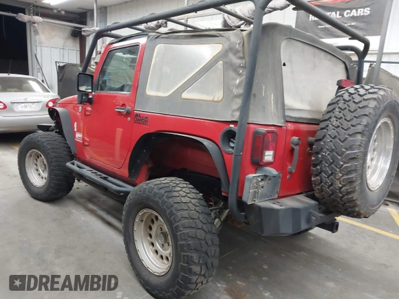 2008 Jeep Wrangler X with VIN 1J4FA24168L556839, listed as a IAAI auction lot 41729032 with 50,578 mi miles and . Bid and sale history available at DreamBid. Image 3.