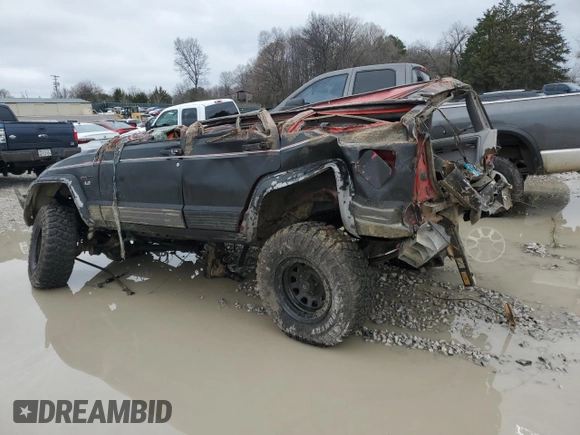 1996 Jeep Cherokee Country with VIN 1J4FJ78S6TL244772, listed as a Copart auction lot 85719794 with 0 mi miles and Salvage Title. Bid and sale history available at carsss.com. Image 2.