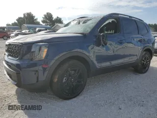 2024 Kia Telluride EX X-Line z VIN 5XYP3DGC2RG527526, wystawiony jako Copart lot #59525374 z przebiegiem 397 mil mil oraz Szkody całkowita. Historia ofert i sprzedaży dostępna na DreamBid. Obrazek 1.
