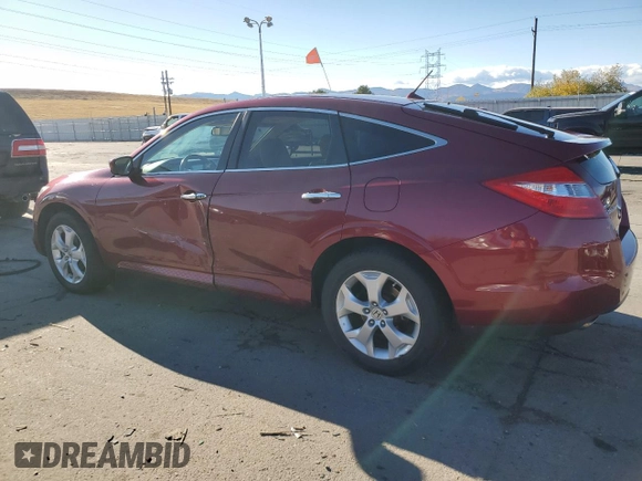 2010 Honda Accord Crosstour EX-L with VIN 5J6TF2H54AL015408, listed as a Copart auction lot 76682974 with 128,360 mi miles and Salvage Title. Bid and sale history available at carsss.com. Image 2.