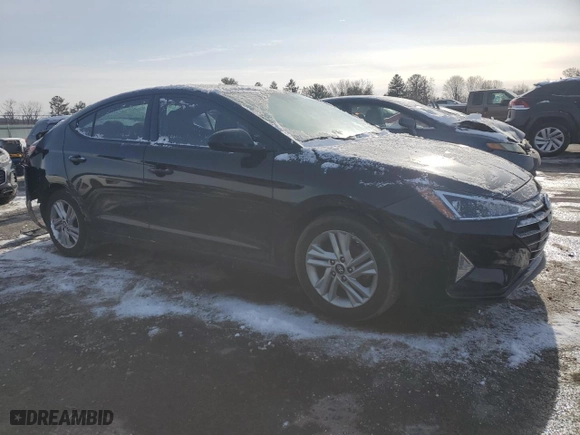2020 Hyundai Elantra Value Edition with VIN 5NPD84LF7LH600751, listed as a Copart auction lot 47467535 with 35,003 mi miles and Salvage Title. Bid and sale history available at carsss.com. Image 4.