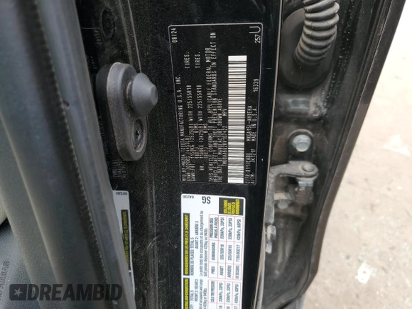 2024 Toyota Corolla Cross XLE with VIN 7MUDAABG2RV107422, listed as a Copart auction lot 47667095 with 8,579 mi miles and Salvage title. Bid and sale history available at DreamBid. Image 14.