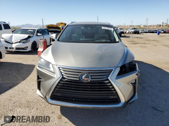 2017 Lexus RX 350 with VIN 2T2ZZMCA1HC084531, listed as a Copart auction lot 54715915 with 66,006 mi miles and Salvage Title. Bid and sale history available at DreamBid. Image 5.