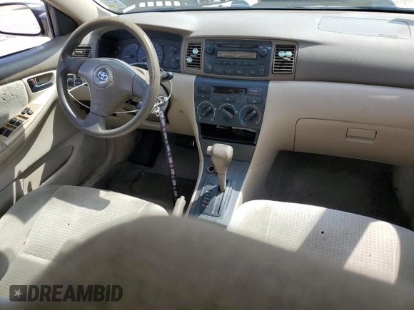 2006 Toyota Corolla CE with VIN 1NXBR32E96Z598384, listed as a Copart auction lot 58246905 with 199,997 mi miles and Salvage title. Bid and sale history available at DreamBid. Image 8.