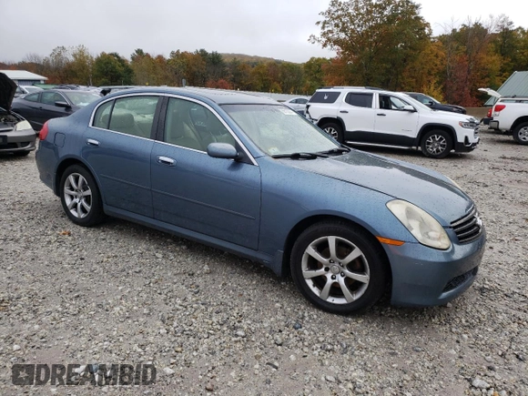 2005 Infiniti G35 with VIN JNKCV51F45M313923, listed as a Copart auction lot 75813304 with 126,894 mi miles and Clean Title. Bid and sale history available at DreamBid. Image 4.