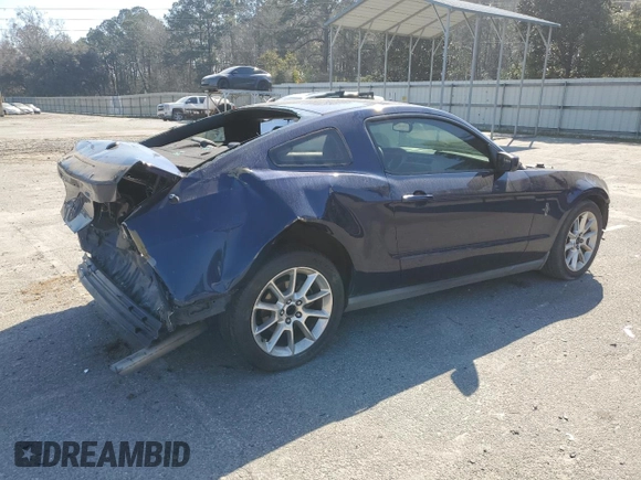2010 Ford Mustang V6 with VIN 1ZVBP8AN4A5161062, listed as a Copart auction lot 46781945 with 152,083 mi miles and Salvage Title. Bid and sale history available at DreamBid. Image 3.