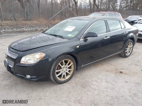 2008 Chevrolet Malibu LTZ with VIN 1G1ZK577384246216, listed as a IAAI auction lot 41899907 with 62,413 mi miles. Bid and sale history available at carsss.com. Image 2.