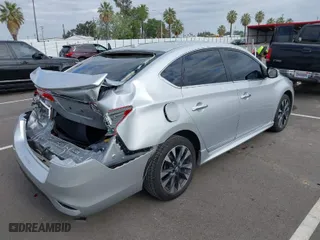 2017 Nissan Sentra SR Turbo with VIN 3N1CB7AP3HY233001, listed as a IAAI auction lot 42071590 with 130,592 mi miles. Bid and sale history available at carsss.com. Image 4.
