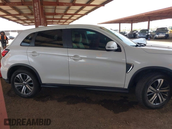 2020 Mitsubishi Outlander ES with VIN JA4AR3AU0LU007700, listed as a IAAI auction lot 42644182 with 52,596 mi miles and . Bid and sale history available at DreamBid. Image 13.