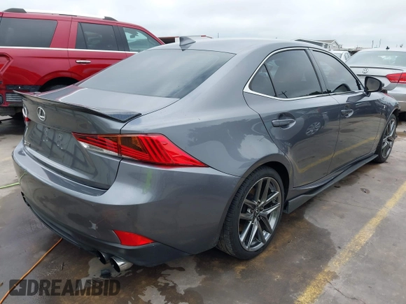 2020 Lexus IS 300 F Sport with VIN JTHGA1D25L5101652, listed as a IAAI auction lot 42360877 with 32,540 mi miles and . Bid and sale history available at DreamBid. Image 4.