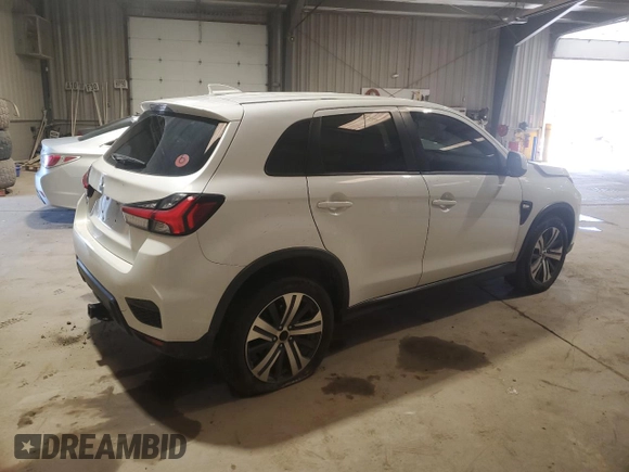 2020 Mitsubishi Outlander ES with VIN JA4AP3AU4LU016891, listed as a Copart auction lot 53312175 with 202,383 mi miles and Salvage title. Bid and sale history available at DreamBid. Image 3.