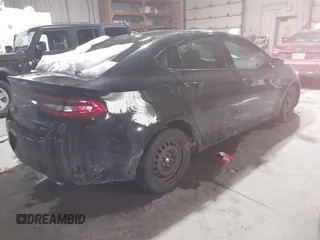 2013 Dodge Dart SXT with VIN 1C3CDFBAXDD342164, listed as a IAAI auction lot 41615218 with 122,243 mi miles. Bid and sale history available at carsss.com. Image 4.