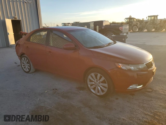 2013 Kia Forte SX with VIN KNAFW4A38D5682169, listed as a Copart auction lot 83183124 with 135,410 mi miles and Salvage Title. Bid and sale history available at carsss.com. Image 4.