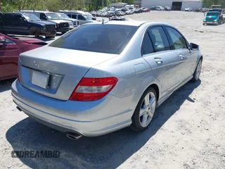 2010 Mercedes-Benz C-Class C 300 Sport with VIN WDDGF5EB9AR106325, listed as a IAAI auction lot 42043566 with 99,192 mi miles. Bid and sale history available at carsss.com. Image 4.
