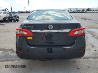 2015 Nissan Sentra S with VIN 3N1AB7AP0FY303851, listed as a Copart auction lot 54795265 with 123,385 mi miles and Salvage Title. Bid and sale history available at carsss.com. Image 6.