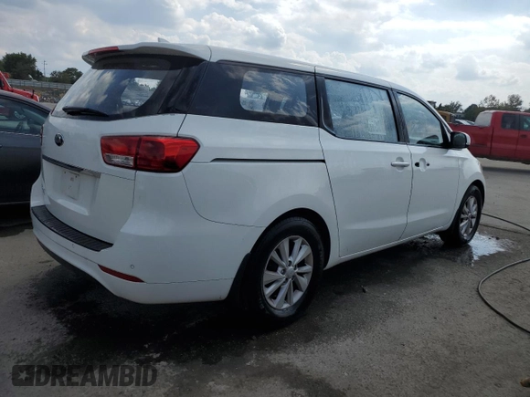 2015 Kia Sedona L with VIN KNDMA5C11F6050847, listed as a Copart auction lot 72452674 with 258,364 mi miles and Salvage Title. Bid and sale history available at DreamBid. Image 3.