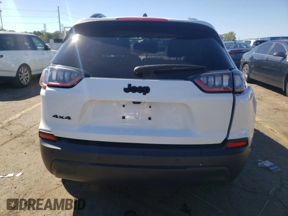 2020 Jeep Cherokee Altitude with VIN 1C4PJMLB4LD536737, listed as a Copart auction lot 73999964 with 25,610 mi miles and Salvage Title. Bid and sale history available at carsss.com. Image 6.