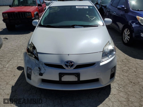 2010 Toyota Prius II with VIN JTDKN3DU5A0159753, listed as a Copart auction lot 50806824 with 132,958 mi miles and Salvage Title. Bid and sale history available at carsss.com. Image 5.