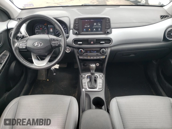 2021 Hyundai Kona Limited with VIN KM8K3CA53MU600159, listed as a Copart auction lot 51755675 with 93,004 mi miles and Salvage Title. Bid and sale history available at carsss.com. Image 8.