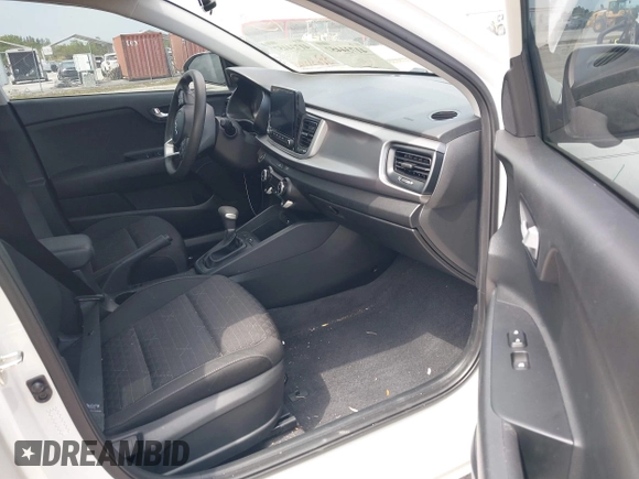 2023 Kia Rio S with VIN 3KPA24ADXPE612862, listed as a IAAI auction lot 41734457 with 20,913 mi miles. Bid and sale history available at carsss.com. Image 5.