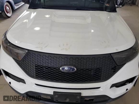 2022 Ford Police Interceptor Utility z VIN 1FM5K8AB5NGB71335, wystawiony jako Copart lot #64395794 z przebiegiem Nie podano mil oraz Szkody całkowita. Historia ofert i sprzedaży dostępna na DreamBid. Obrazek 12.