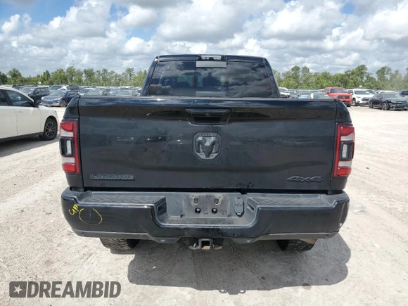 2020 Ram 2500 Laramie with VIN 3C6UR5NL1LG249759, listed as a Copart auction lot 68005064 with 137,130 mi miles and Salvage Title. Bid and sale history available at carsss.com. Image 6.