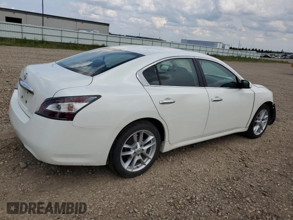 2014 Nissan Maxima S with VIN 1N4AA5AP7EC464943, listed as a Copart auction lot 61249405 with 112,209 mi miles and Salvage title. Bid and sale history available at DreamBid. Image 3.
