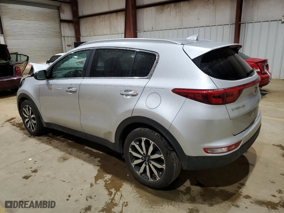 2017 Kia Sportage EX with VIN KNDPN3AC1H7261828, listed as a Copart auction lot 45866675 with 89,641 mi miles and Salvage Title. Bid and sale history available at carsss.com. Image 2.