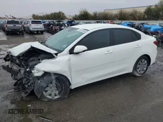 2023 Kia Rio LX with VIN 3KPA24AD6PE589628, listed as a Copart auction lot 45419305 with 13,075 mi miles and Salvage Title. Bid and sale history available at carsss.com. Image 1.
