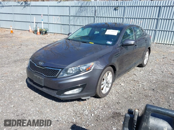 2011 Kia Optima EX with VIN KNAGN4A61B5131919, listed as a IAAI auction lot 41740091 with 102,065 mi miles and . Bid and sale history available at carsss.com. Image 17.