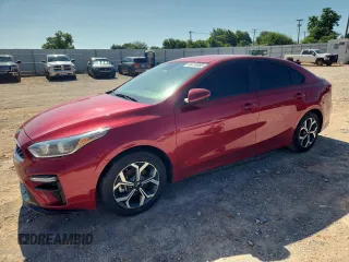 2019 Kia Forte LXS with VIN 3KPF24AD8KE030161, listed as a Copart auction lot 64170085 with 75,916 mi miles and Clean title. Bid and sale history available at DreamBid. Image 1.