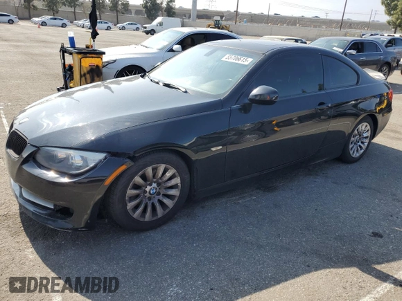2012 BMW 3 Series 328i with VIN WBAKE5C52CE755797, listed as a Copart auction lot 55706615 with 165,039 mi miles and Clean Title. Bid and sale history available at carsss.com. Image 1.