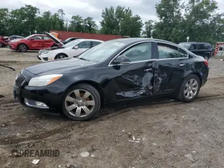 2013 Buick Regal Turbo Premium 1 z VIN 2G4GS5EV0D9208011, wystawiony jako Copart lot #64275305 z przebiegiem 49 106 mil mil oraz Szkoda całkowita • Salvage title. Historia ofert i sprzedaży dostępna na DreamBid. Obrazek 1.